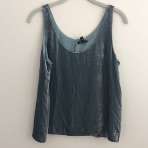 J crew velvet tank